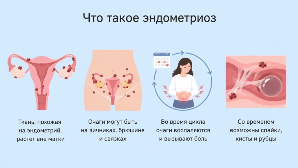 Что такое эндометриоз