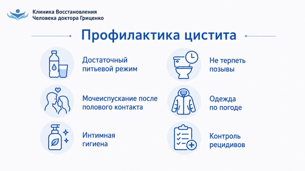 Профилактика цистита